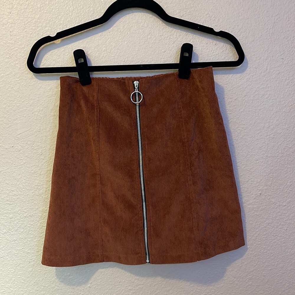Corduroy skirt